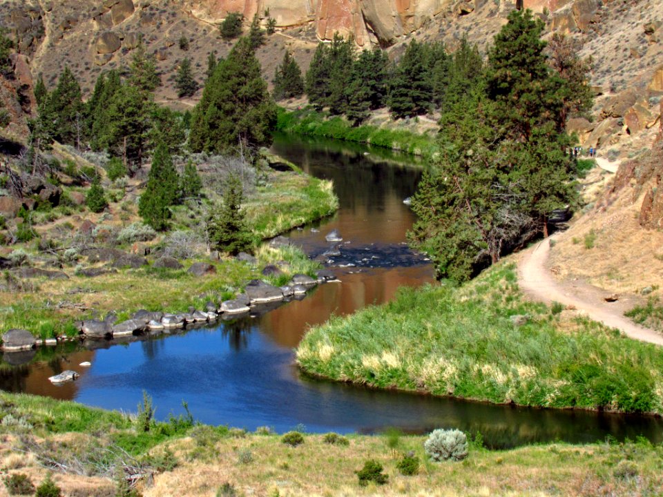 Crooked River at Smith Rock SP in Central OR
