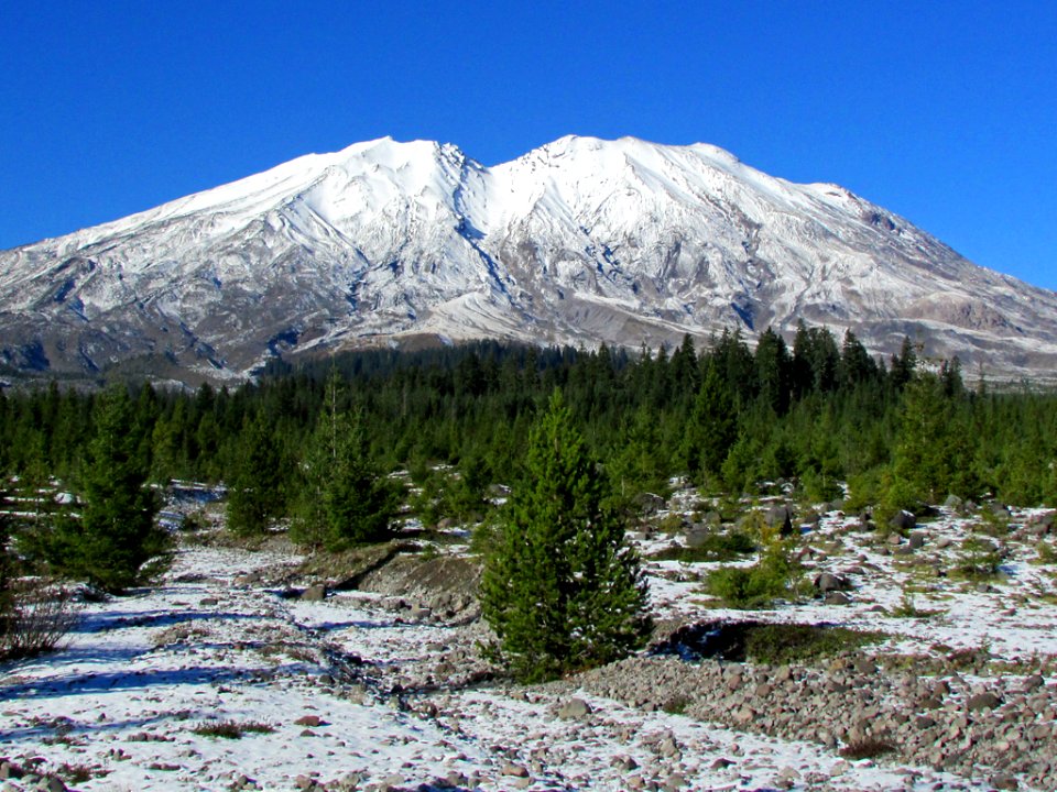 Lahar Viewpoint at Mt. St. Helens NM in WA