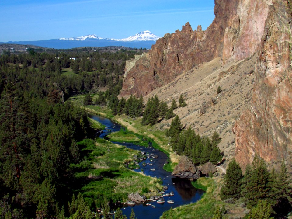 Crooked River at Smith Rock SP in Central OR