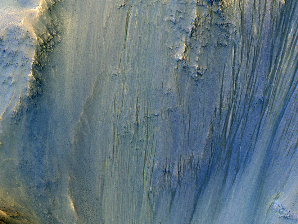 In the Gullies and Bedrock of Ius Chasma