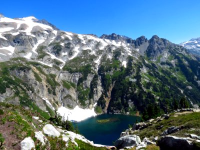 Doubtful Lake at North Cascades NP in WA
