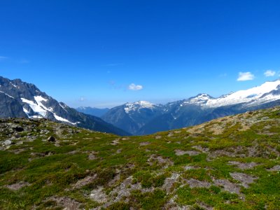 Cascade Pass Trail at North Cascades NP in WA