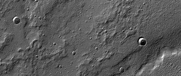 The Eastern Part of the Floor of Alba Patera