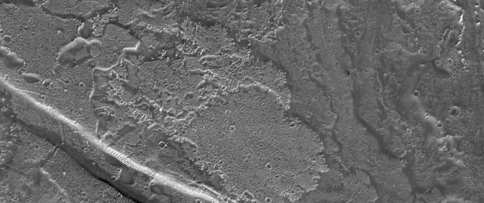 Small Lava Flow Units in Daedalia Planum