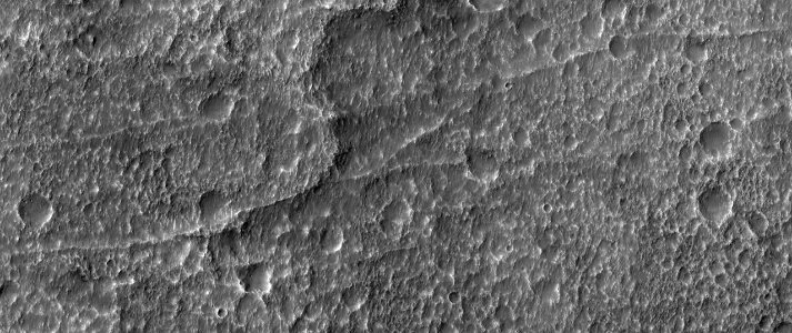 Narrow Ridges near Mariner Crater photo