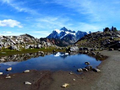 Mount Shuksan in WA photo