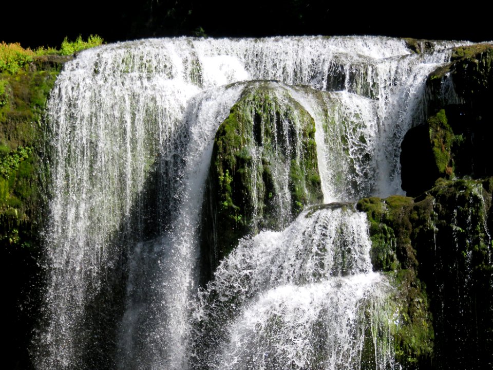 Lower Lewis River Falls in Washington