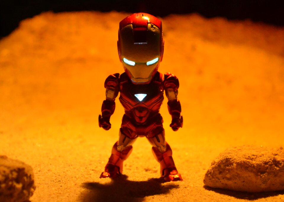 Iron man robotic standing