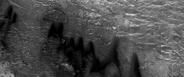 Dunes of Tyrrhena Terra photo