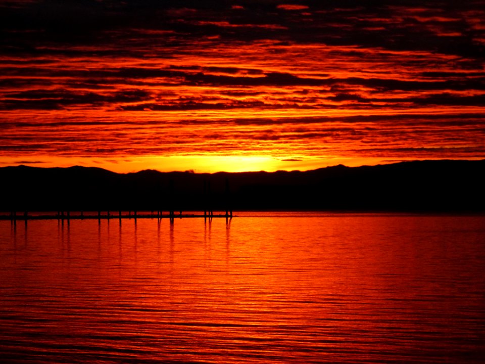 Sunrise at Wintler Park in Vancouver, WA