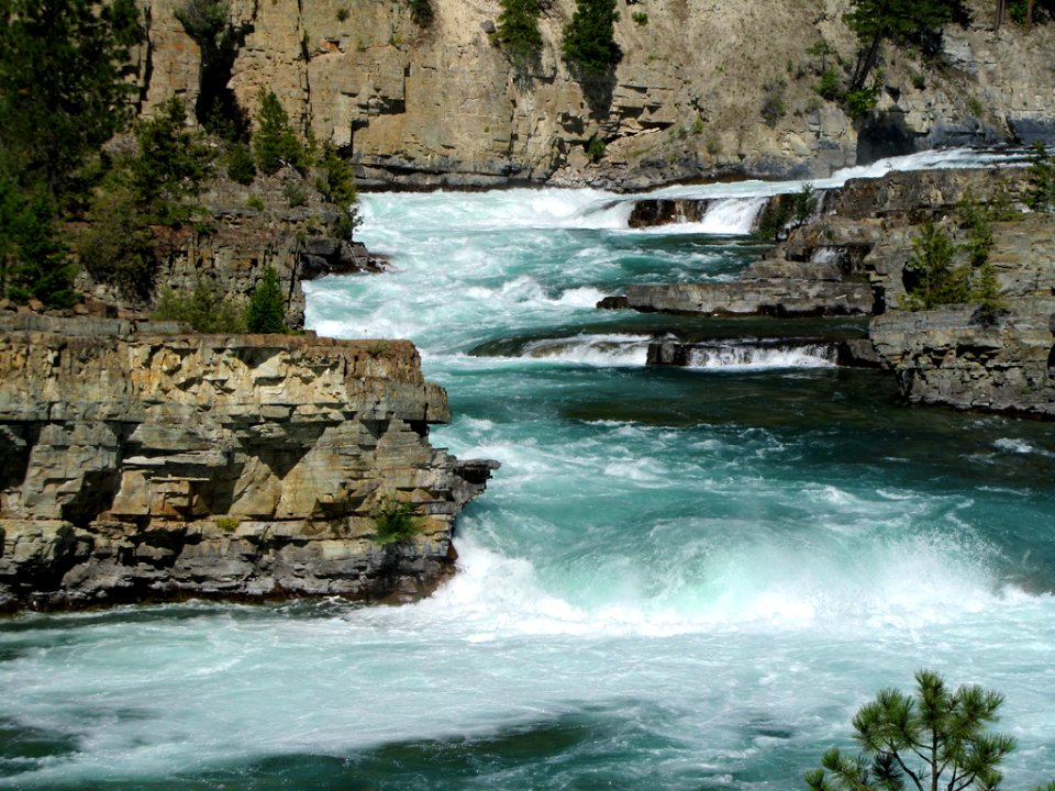 Kootenai Falls in MT