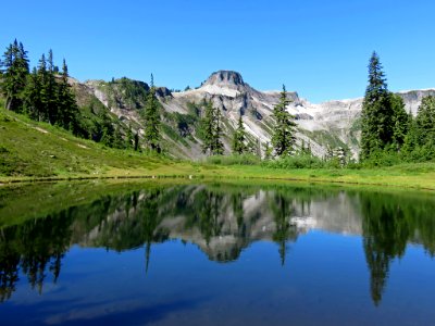 Austin Pass at Mt. Baker-Snoqualmie NF in Washington photo