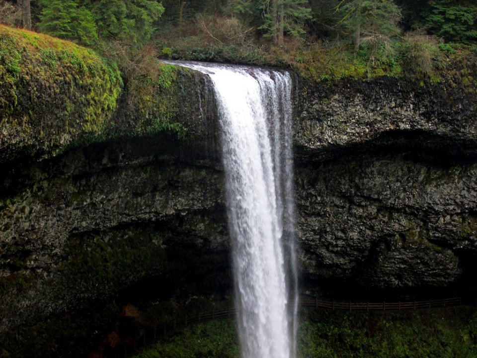 South Falls at Silver Falls SP in Oregon