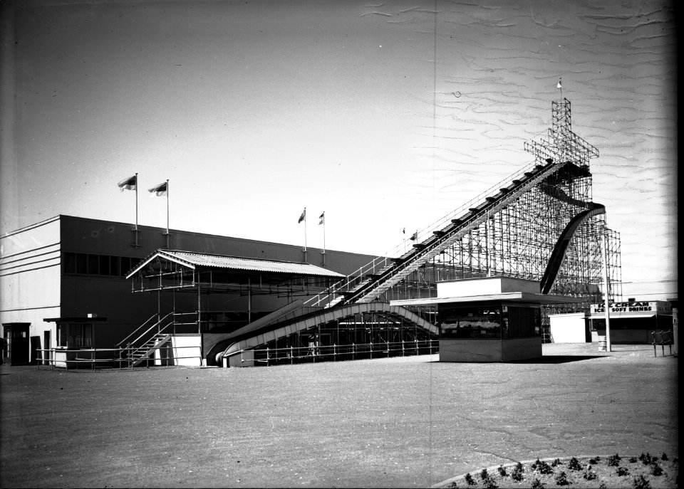30; Roller Coaster ride, Centennial Exhibition - Circa 1940
