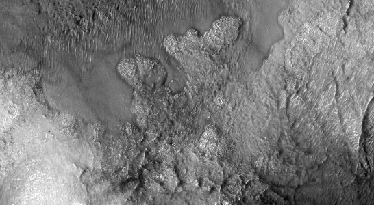 Around the Peak in Lyot Crater