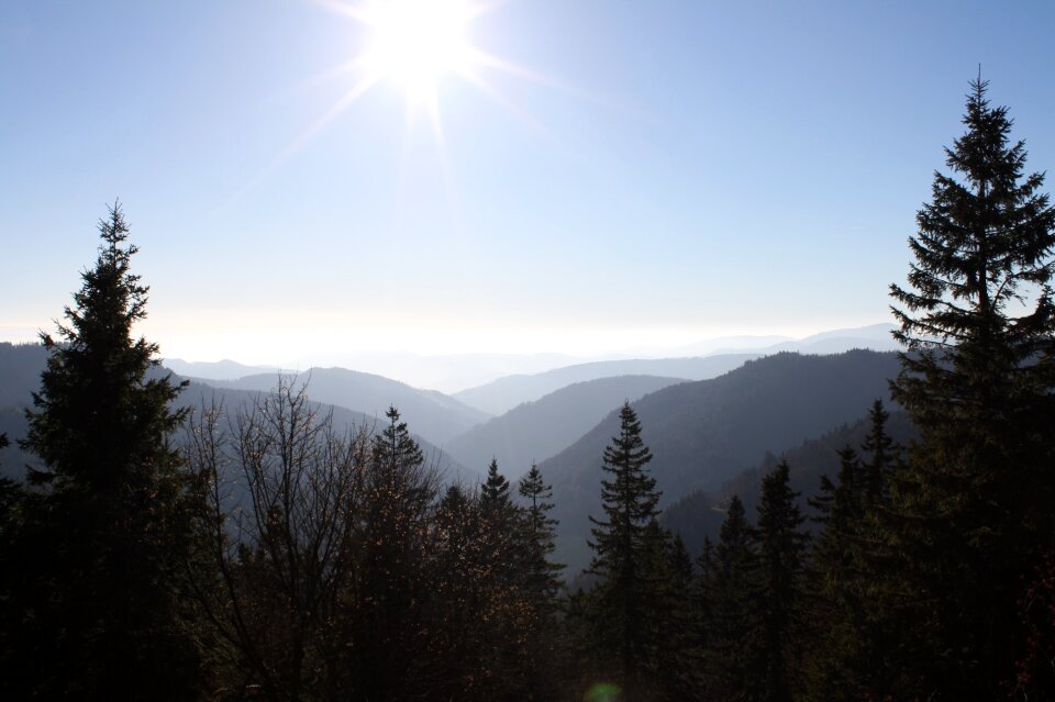 Panorama feldberg valley