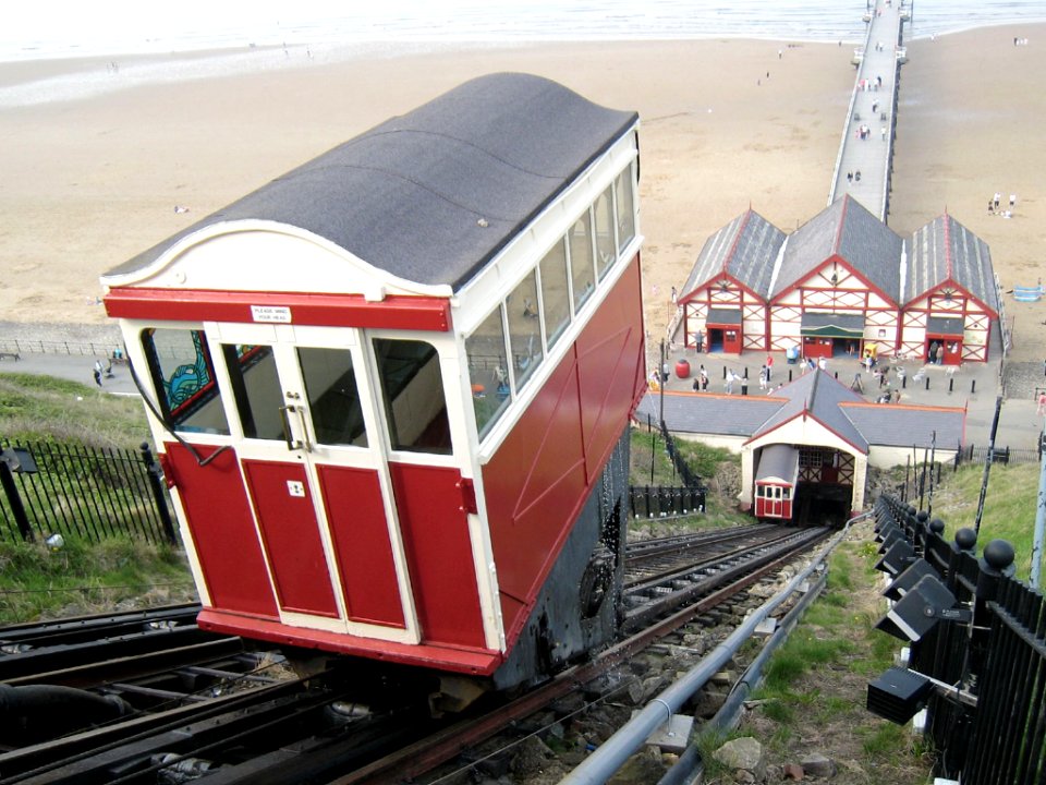 Saltburn Hydraulic Cliff Lift