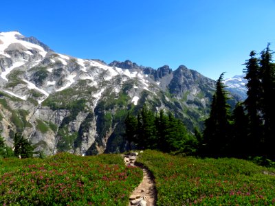 Sahale Mtn at North Cascades NP in WA