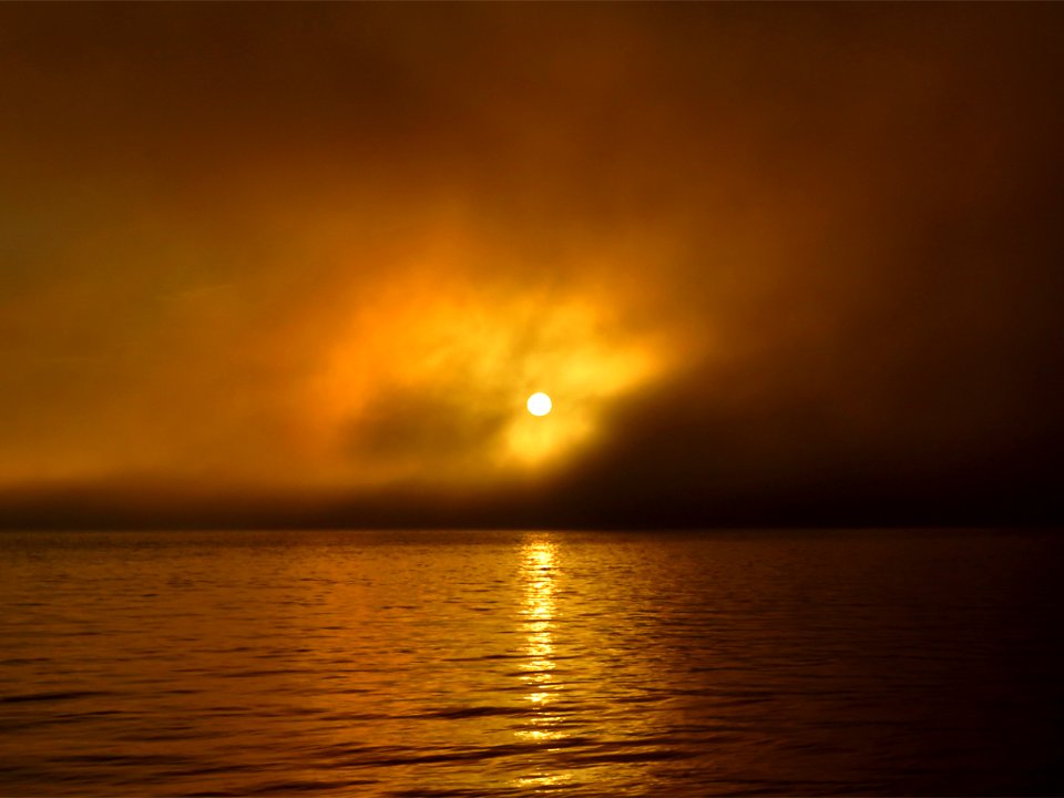 Winter Solstice 2016 Sunset at Columbia River