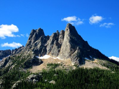 Liberty Bell Mountain at North Cascades NP in WA