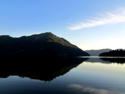 Lake Crescent at Olympic NP in WA