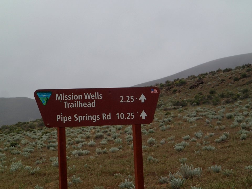 Sign in Dry Valley OHV Area