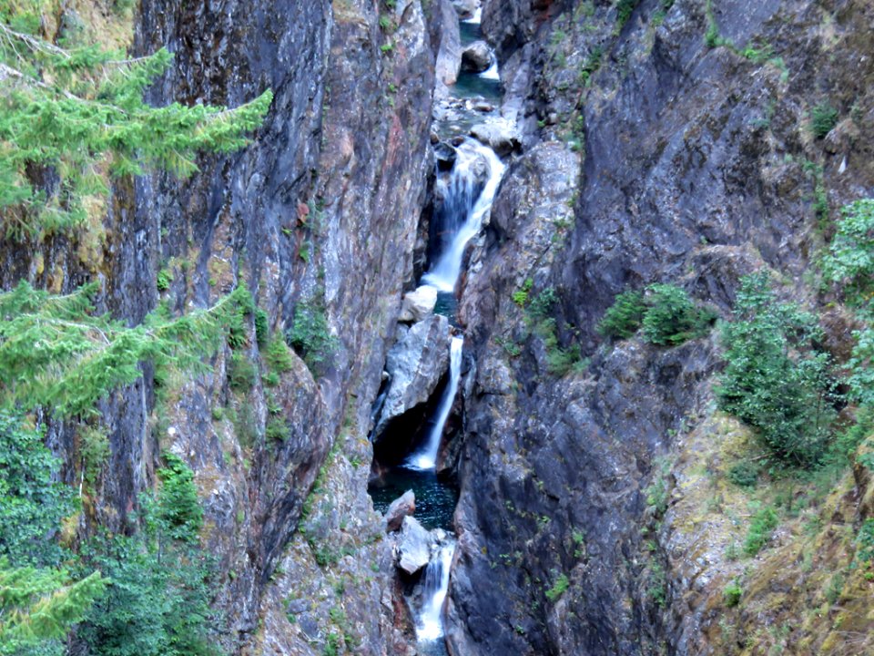 Gorge Creek Falls at North Cascades NP in Washington