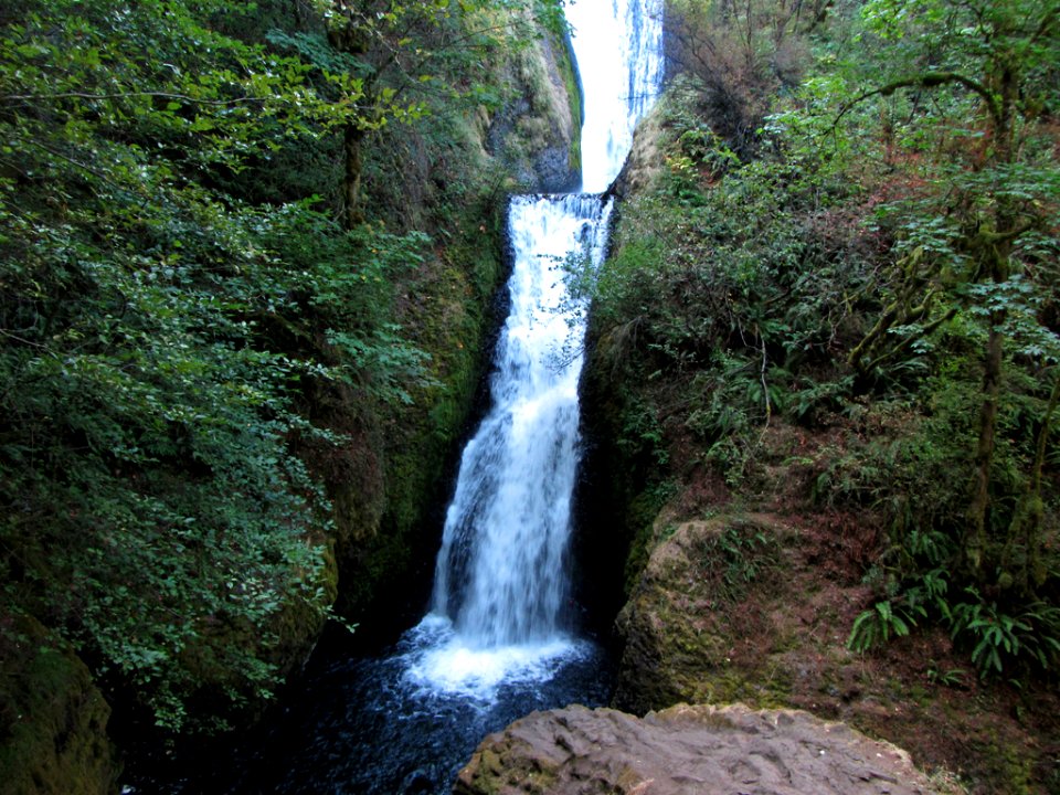 Waterfall at Columbia River Gorge in OR