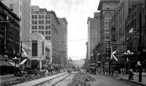 20th Street, c.1928, Birmingham, Alabama photo