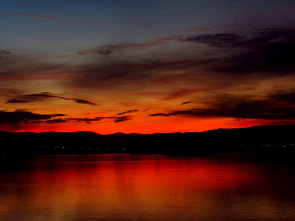 Sunrise at Columbia River