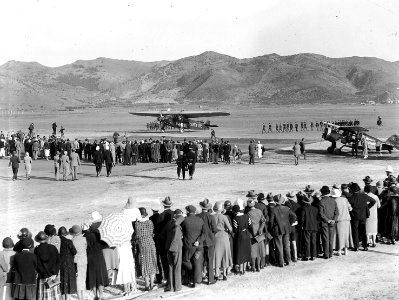 155; Southern Cross at Rongotai Aerodrome - 1933