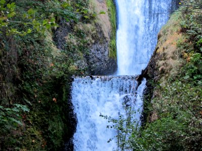 Waterfall at Columbia River Gorge in OR