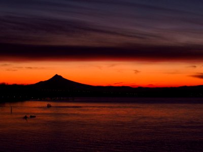 Sunrise at Columbia River 12/14/17