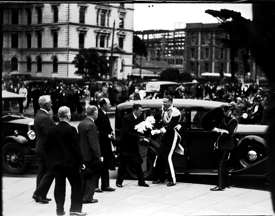 104; Arrival of the Duke and Duchess of York - Mar 1927