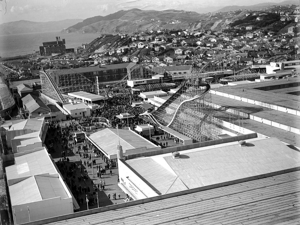 145; Elevated view of the Fairground, Centennial Exhibition - 1940