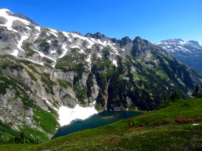 Doubtful Lake at North Cascades NP in WA