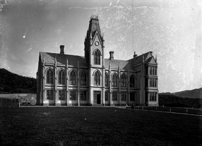 49; Wellington College Building, Mount Victoria - 1884