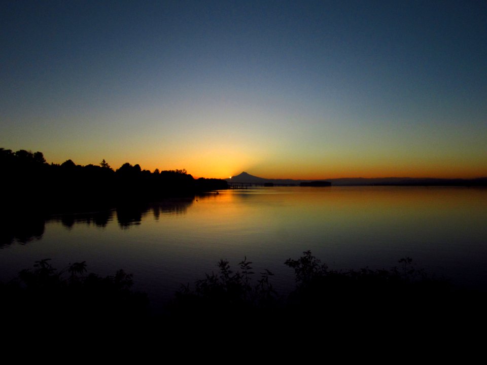 Sunrise at Columbia River