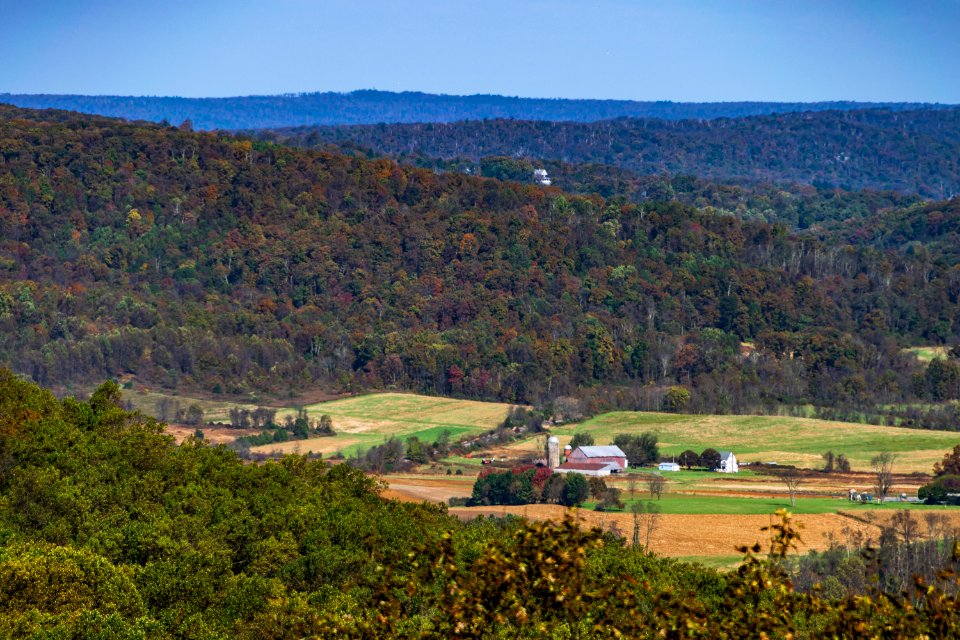 View from Blue Ridge Summit Overlook