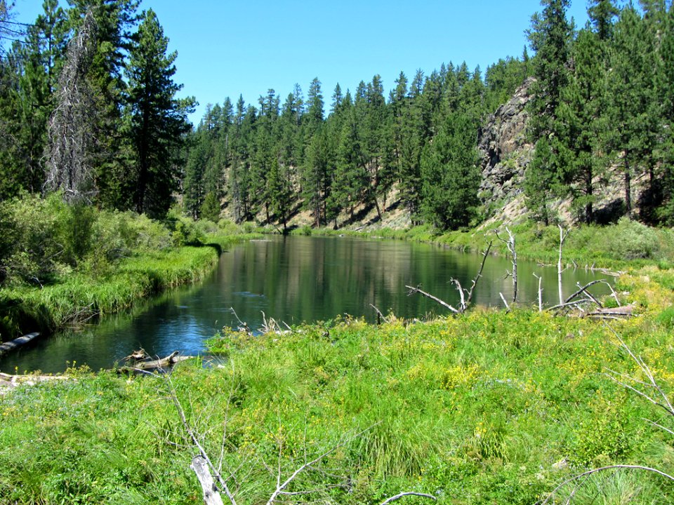 Deschutes River in Central Oregon