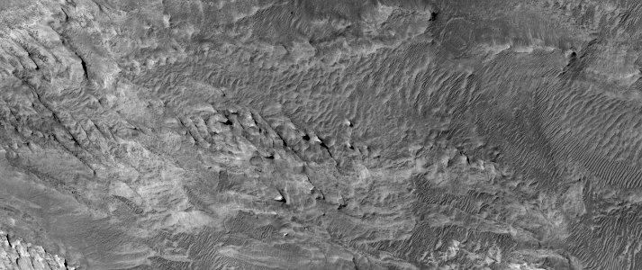 A Terraced Fan in East Candor Chasma photo