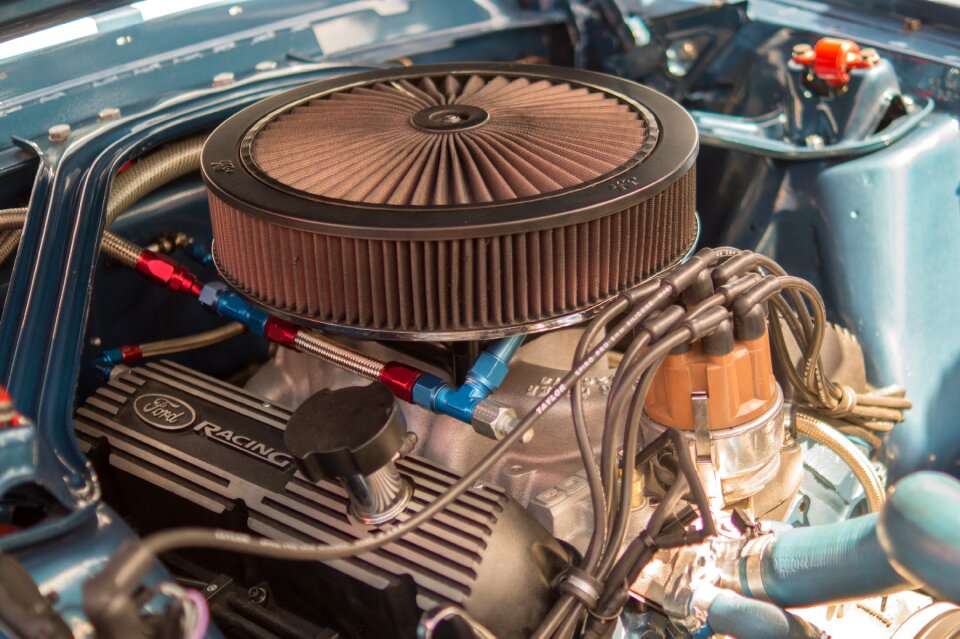 Auto vehicle car engine