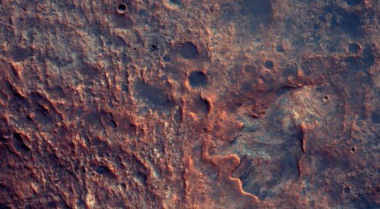Possible Iron Oxides Northwest of Hellas Planitia