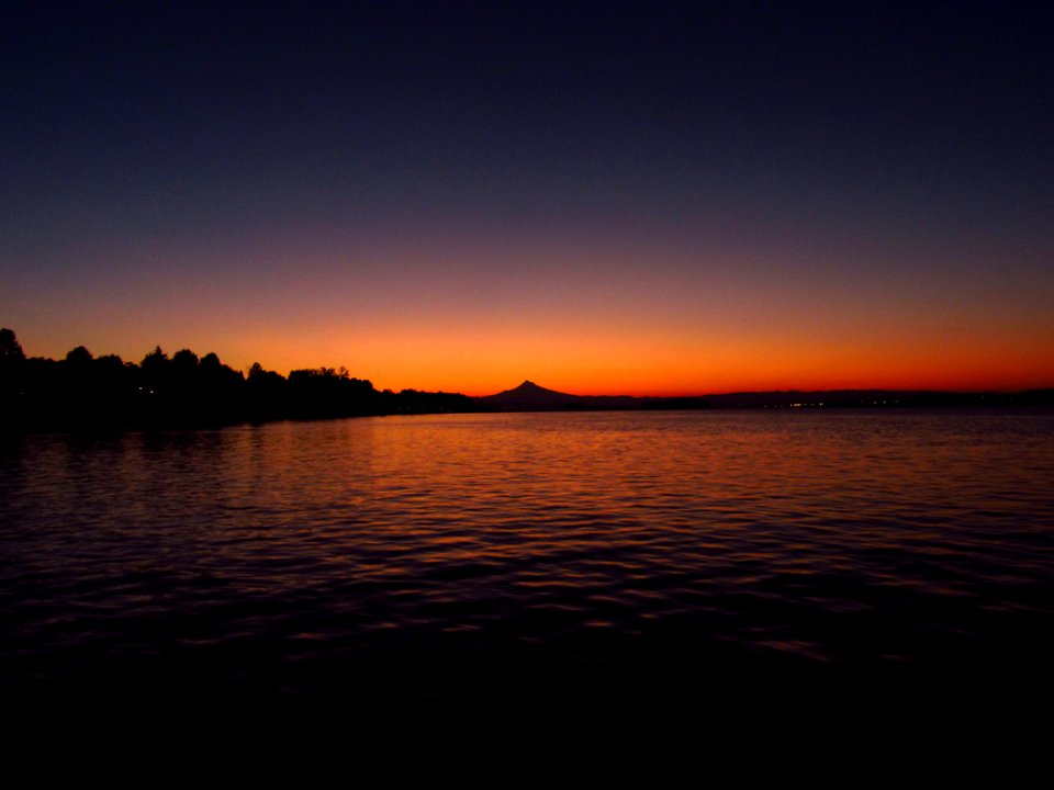 Sunrise at Columbia River