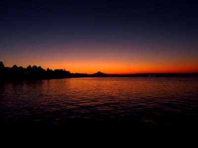 Sunrise at Columbia River
