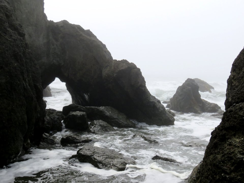 Ruby Beach at Olympic National Park in WA
