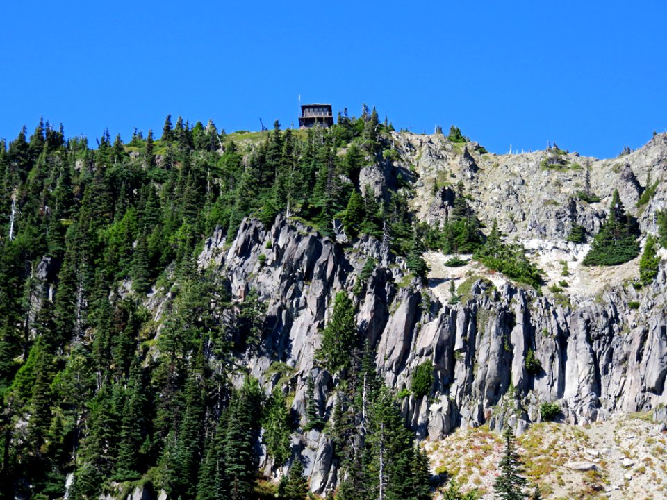 Tolmie Peak Lookout at Mt. Rainier NP in Washington
