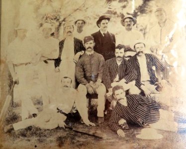 Cricket team from Australia - circa 1880