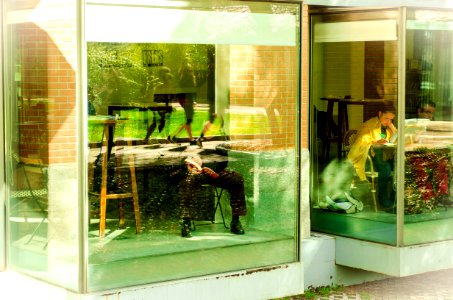 En la biblioteca