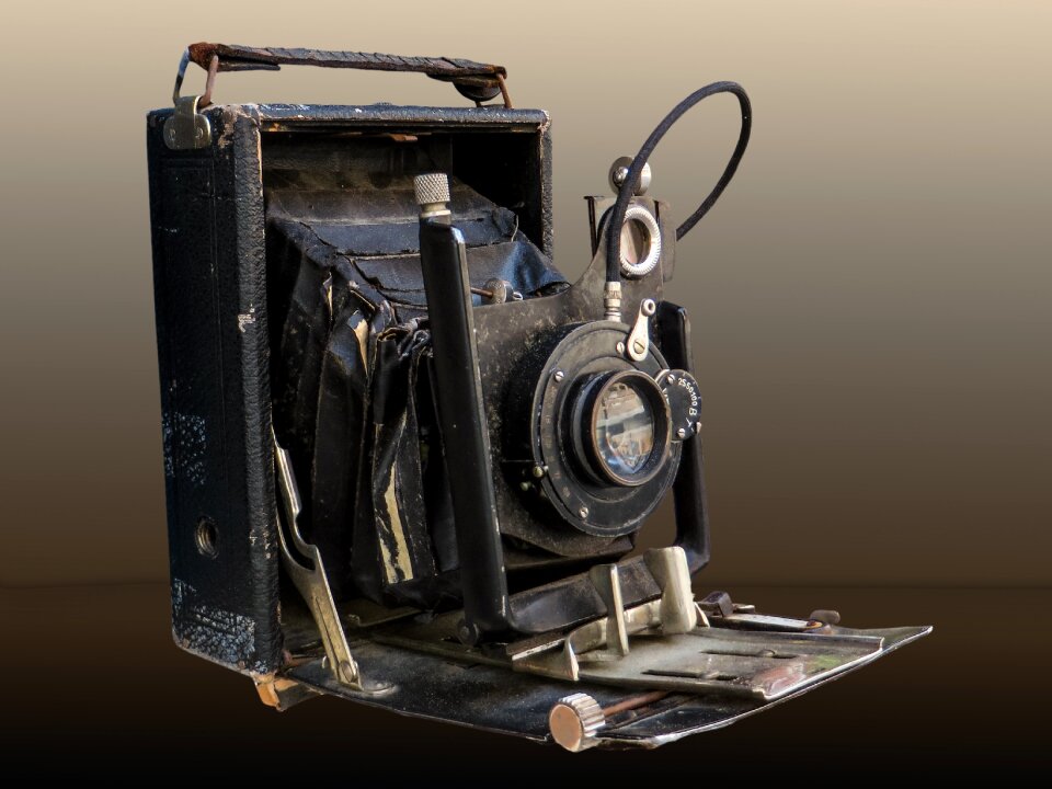 Flea market nostalgia photograph